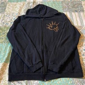 Defend New Orleans Black fleece hoodie size XL